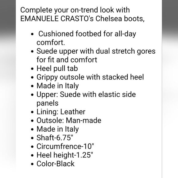 Emanuele Crasto Chelsea Distressed Suede Boots - Picture 6 of 10